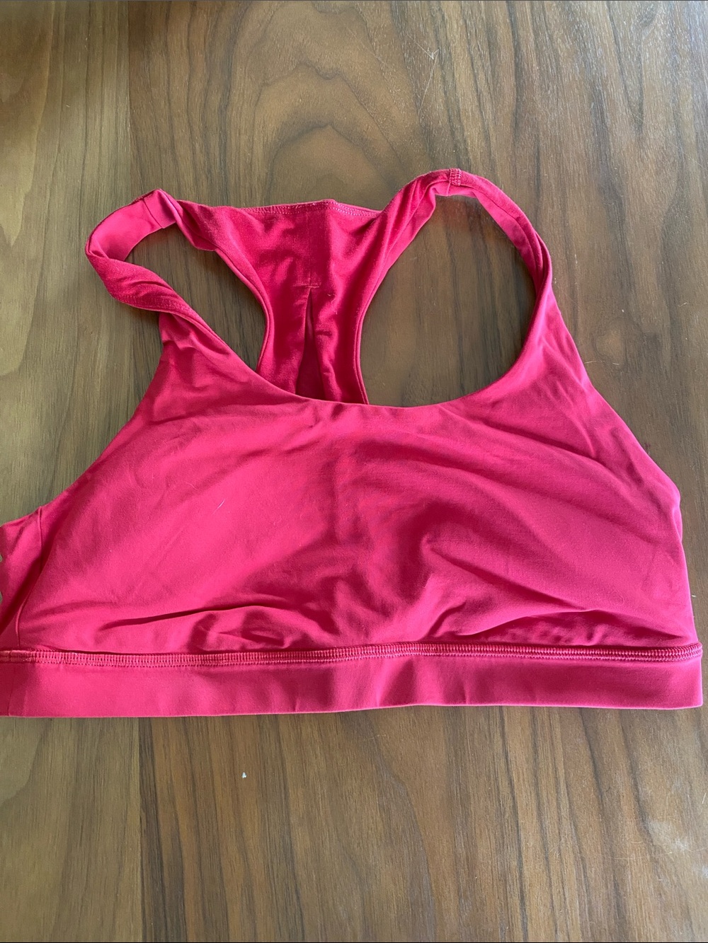 lululemon athletica red Racerback Sports Bra